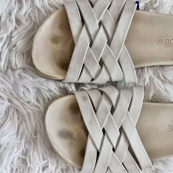 Rothy’s The Slide Sandal Cloud White Size 6.5 - Picture 4 of 4